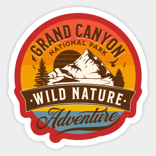 Grand Canyon National Park Wild Nature Adventure Sticker